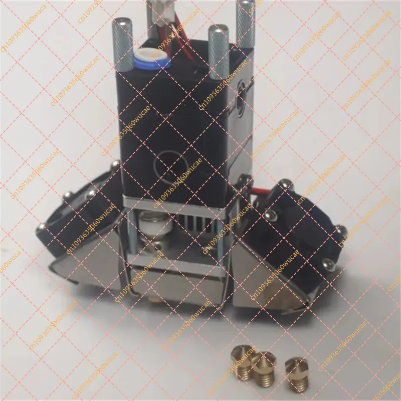 1.75/3.0mm Full Hotend Kit for 3D Printer, Compatible with Olsson Block Nozzle, DIY Upgrade Extruder Assembly Spare Parts