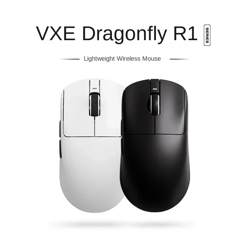 

New VXE Dragonfly R1 Pro Sensor Wireless Mouse Nordic Paw3395 52840 2khz Smart Speed X Low Delay Office Gamer Pc Gaming Mouse