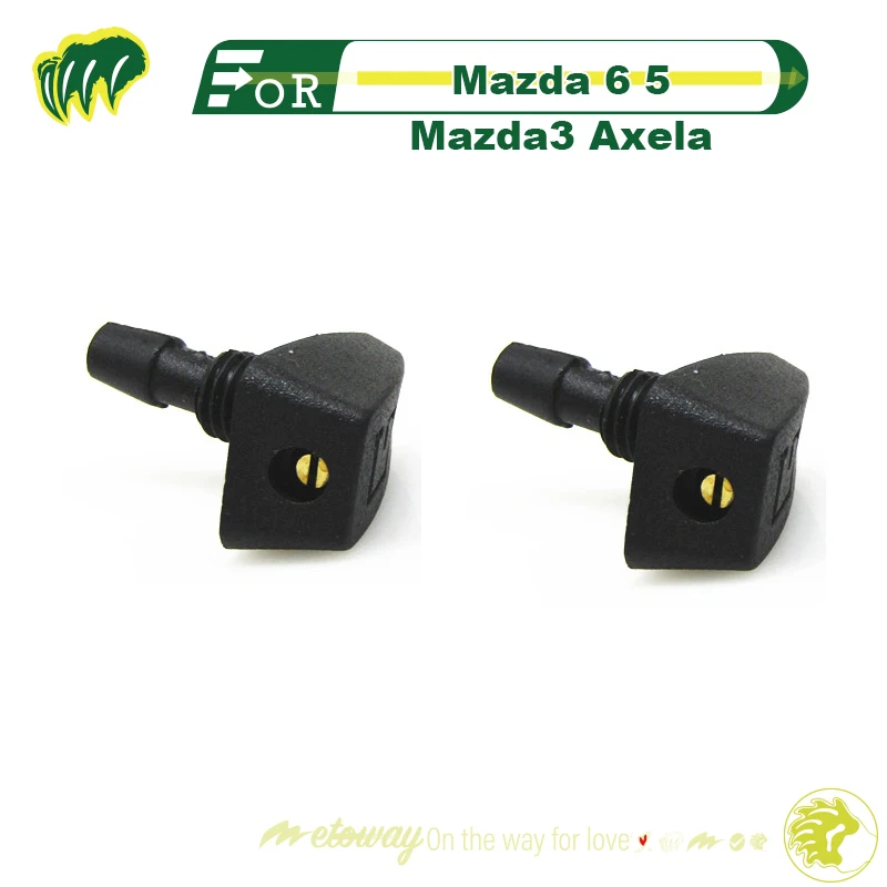 

2pcs For Mazda 6 5 Mazda3 Axela Wiper nozzle Replacement Accessory