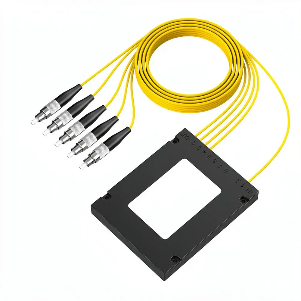 Passive Fiber Splitter SC Connector Networking Accessory Reliable Signal Distribution For FTTH Telecommunication