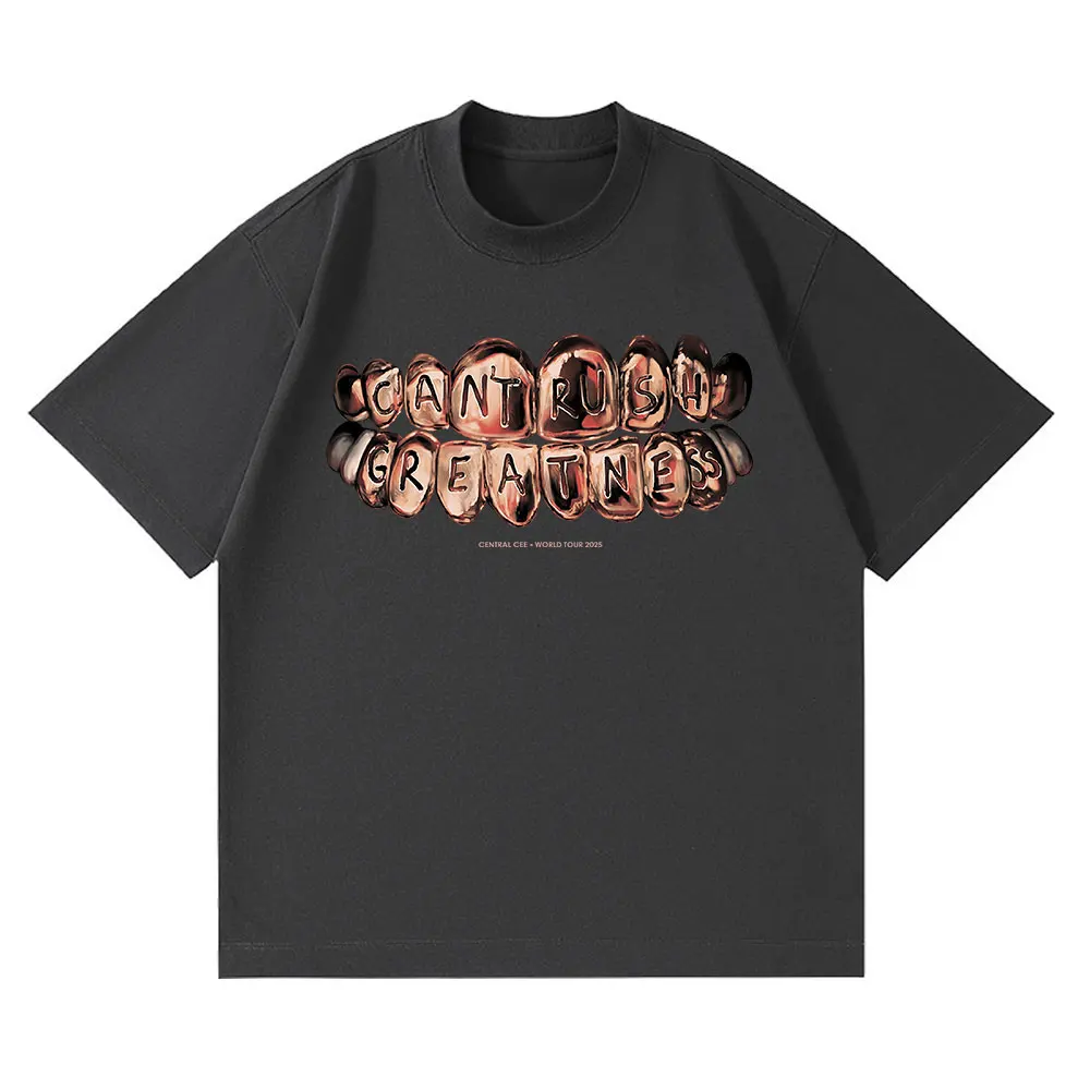 Central Cee CAN'T RUSH GREATNESS World Tour 2025 T-shirt Men's