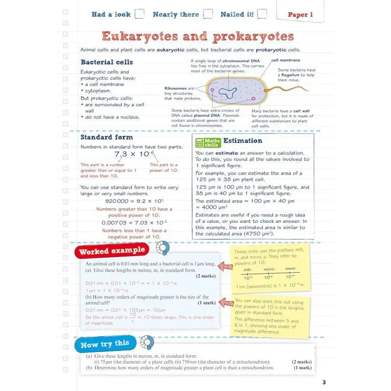 دليل مراجعة كريم الأساس البيولوجي AQA GCSE من بيرسون، بما في ذلك المراجعة عبر الإنترنت والمسابقات للامتحان 2025 و2026