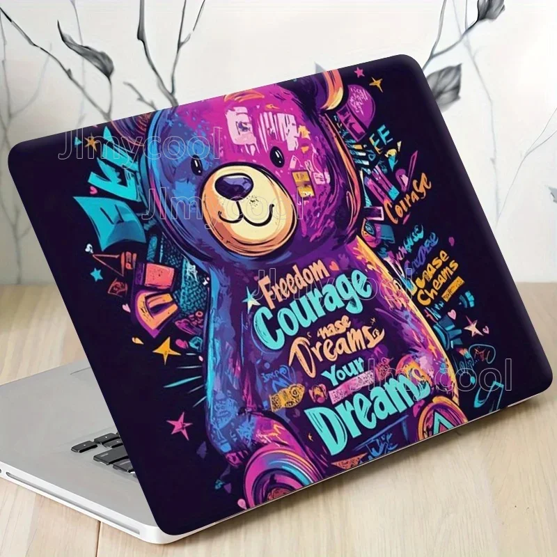 Pack of 3 Including 1 Spare No Need To Worry about Peeling Stickers Themed Laptop Stickers - High Quality PVC Self-adhesive