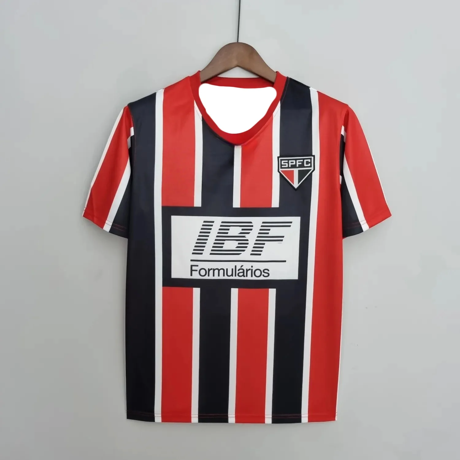Camisa 3D Impressa Respirável para o Jogo Fora de 1991 do São Paulo – Ideal para Homens e Mulheres