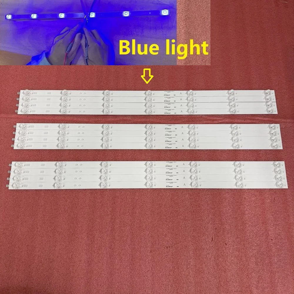Full LED Backlight Strip Bar 7LED For Sharp 657EA LED65D07A-ZC69AG-04 04D JR645R3HA7L 30365007041 30365007041D BLUE LIGHT