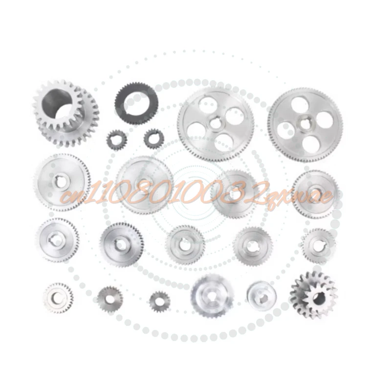 CJ0618 Lathe Spindle Metal, Fixed Duplex Gear, Tool Gear Exchange Gear Motor Synchronization