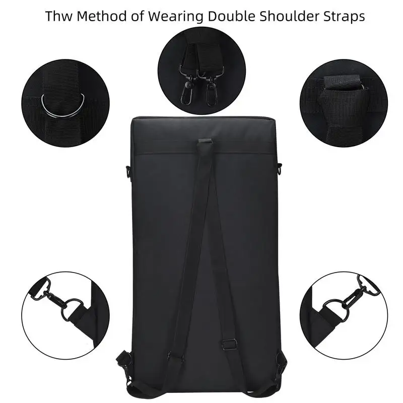 Portable Turntables Controller Bag Organizer Bag Shockproof Hard Case Storage Box For Pioneer DDJ-FLX6 DDJ-SX3/SX2/SX