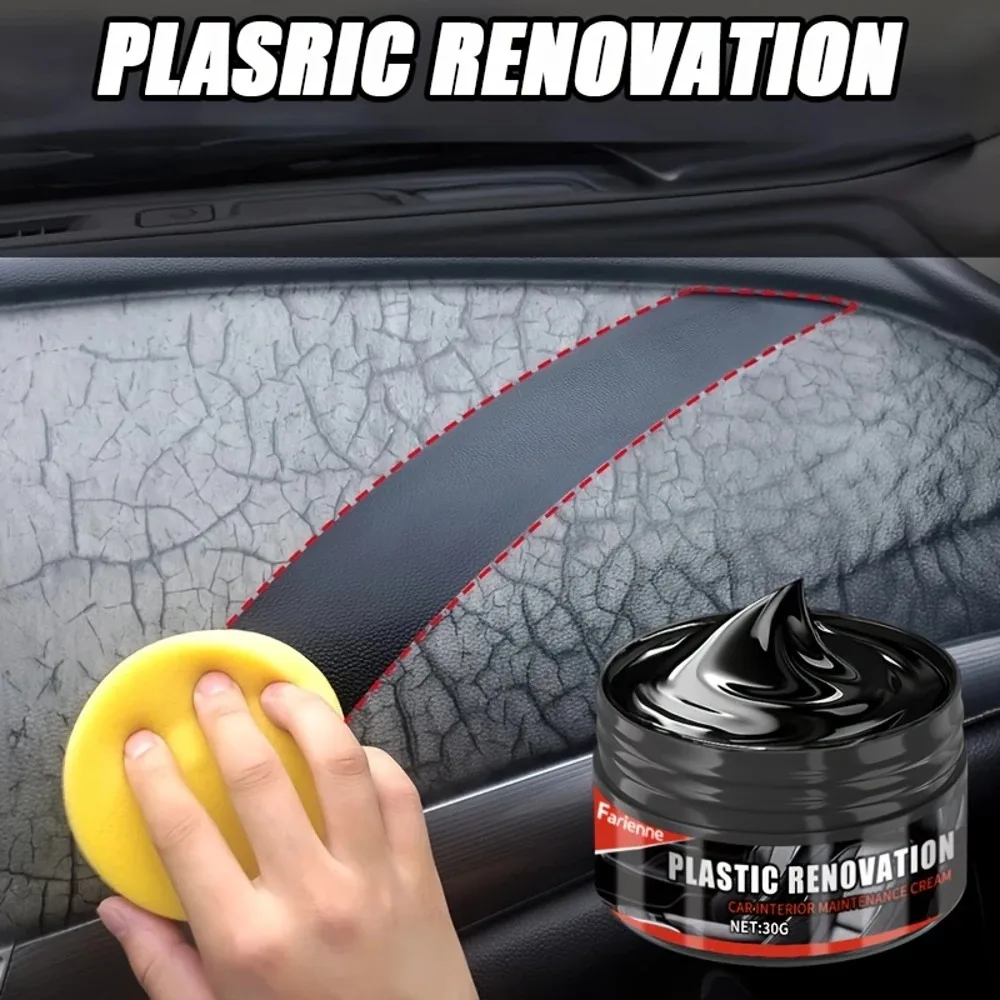 プラスチック修復ペースト - 多機能車内・外装ケアワックス（内装、トリム、表面の修復用）
