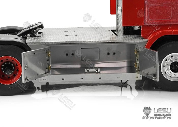 Traktor 1/14 LKW-Modell Spielzeug R620 R470 Pedal-Seitenschweller Werkzeugkasten-Set – Detail 16