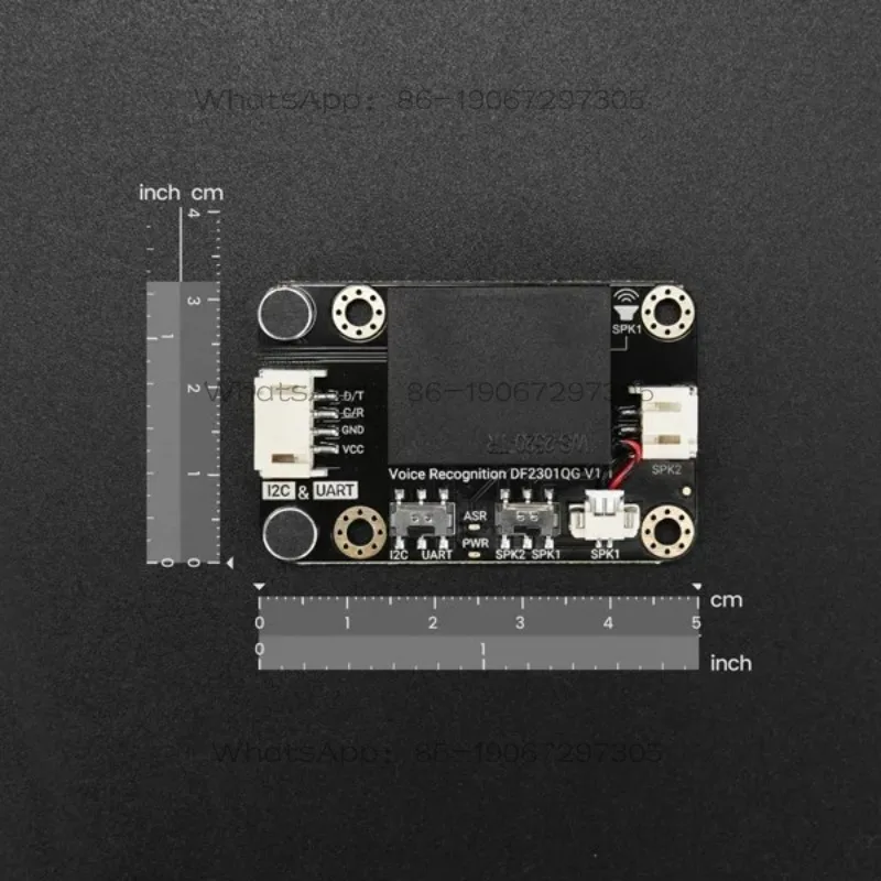 Automatic speech recognition module-I2C & UART