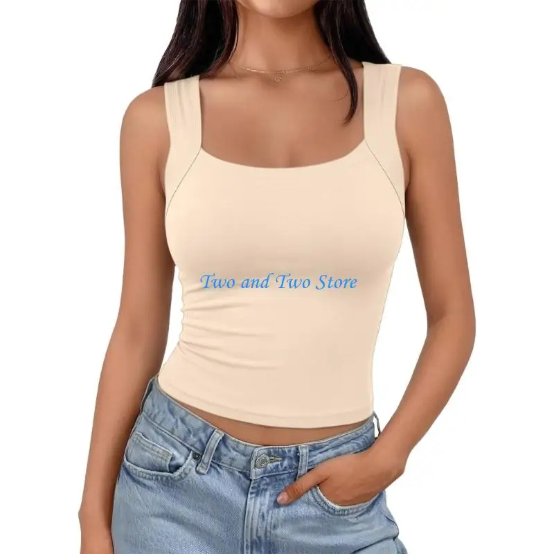 HX6F Women's Tummy Control Body Shaper Padded Bra Camisole Cami Compression Top Shapewear
