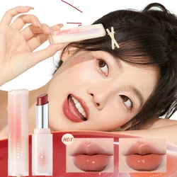 Judydoll Jelly Solid Lip Gloss Long lasting Moisturizing Watery Glow Lipstick Mirror Lip Balm Glass Lip Glaze Tint Makeups