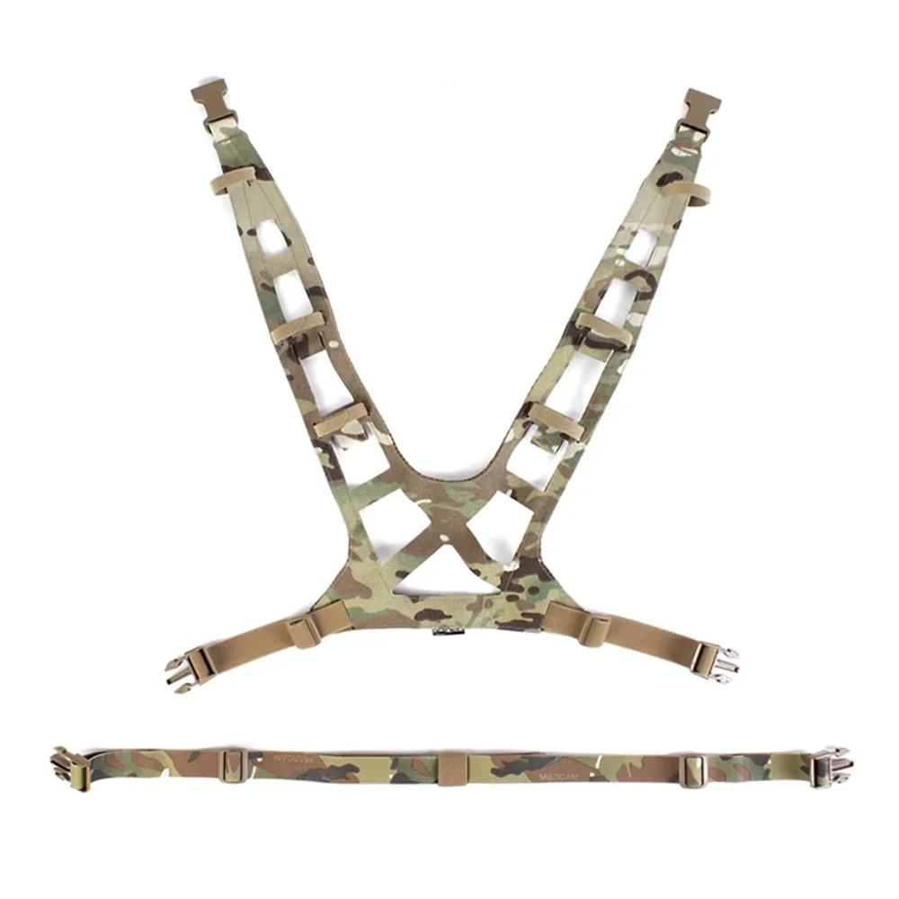 Outdoor Tactical MK3 D3CRM Tactical Chest Harness Strap Laser Cutting Chest Rig Vest Equipment - view 5