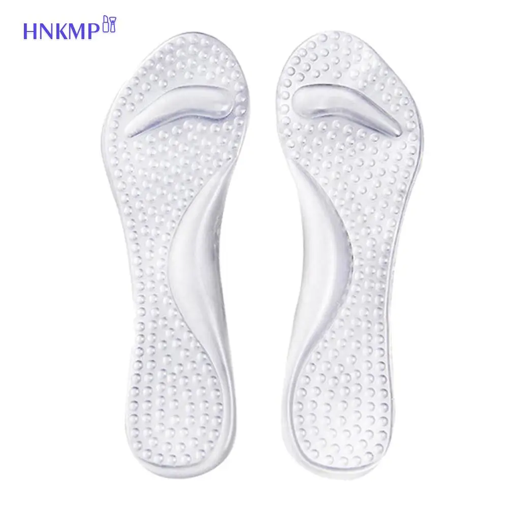 Clear Silicone Gel Massage Arch Ondersteuning Inlegzolen Orthopedische Flatfoot Voorkomen Voet Cocon Hoge Hakken Schoenen Pad Voeten Care Tools Vrouwen