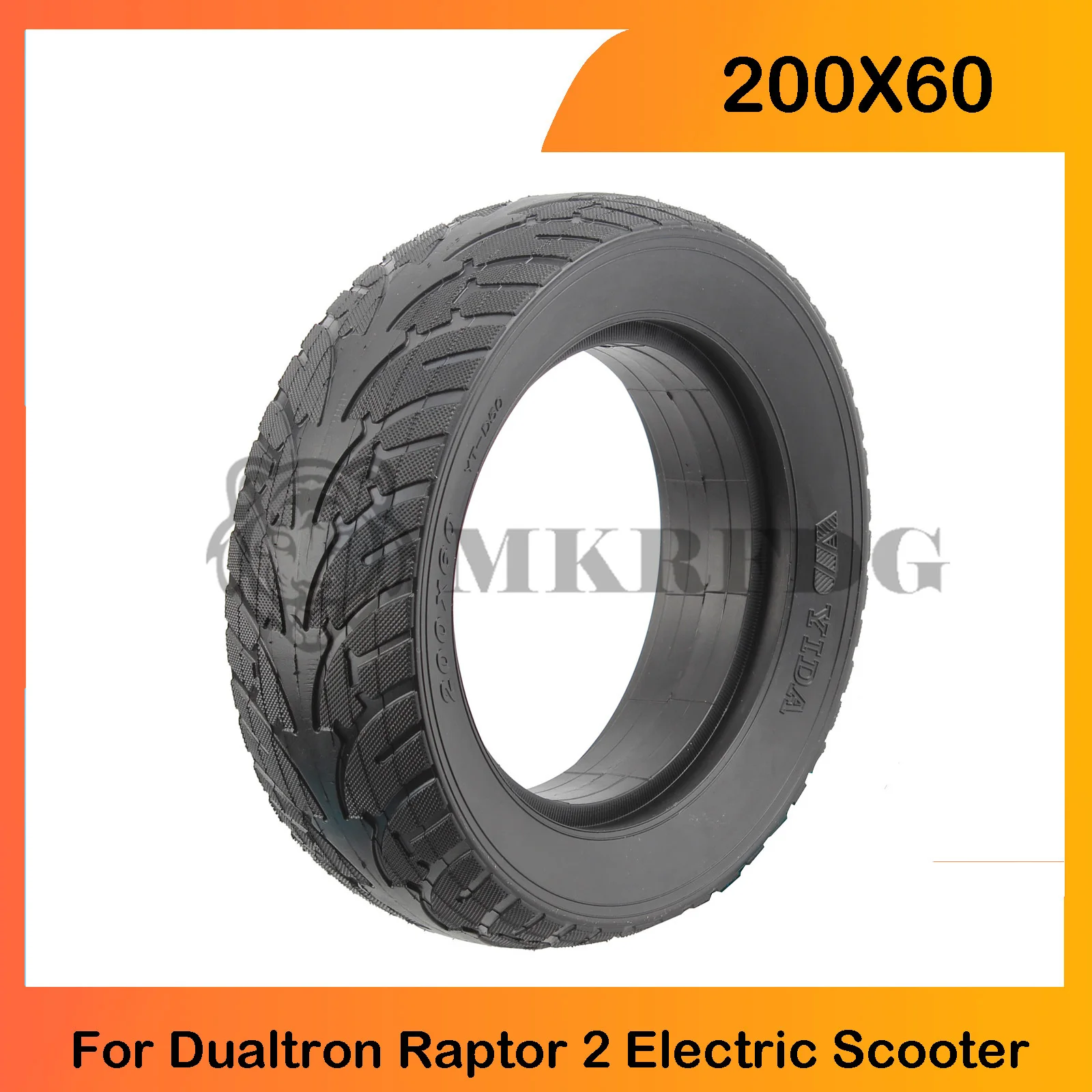 High quality 200x60 electric scooter solid tire explosion-proof tire 8 inch pneumatic tire hollow stab-proof tire 200*60