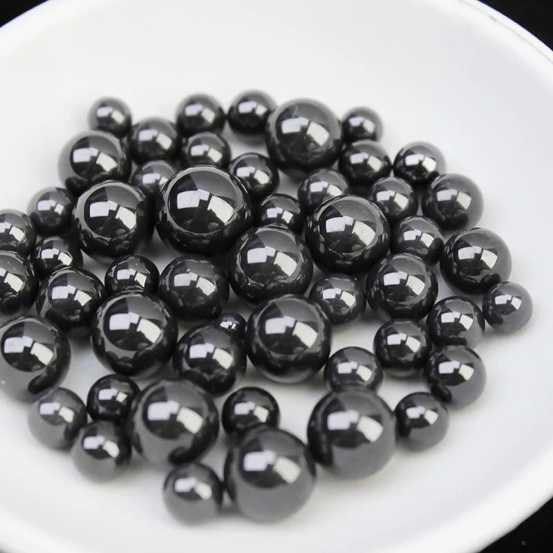 1~10pcs 1.588~28.575mm Black Ceramic Balls Silicon Nitride Si3N4 G5 Precision Ceramic Bearing Ball Bead