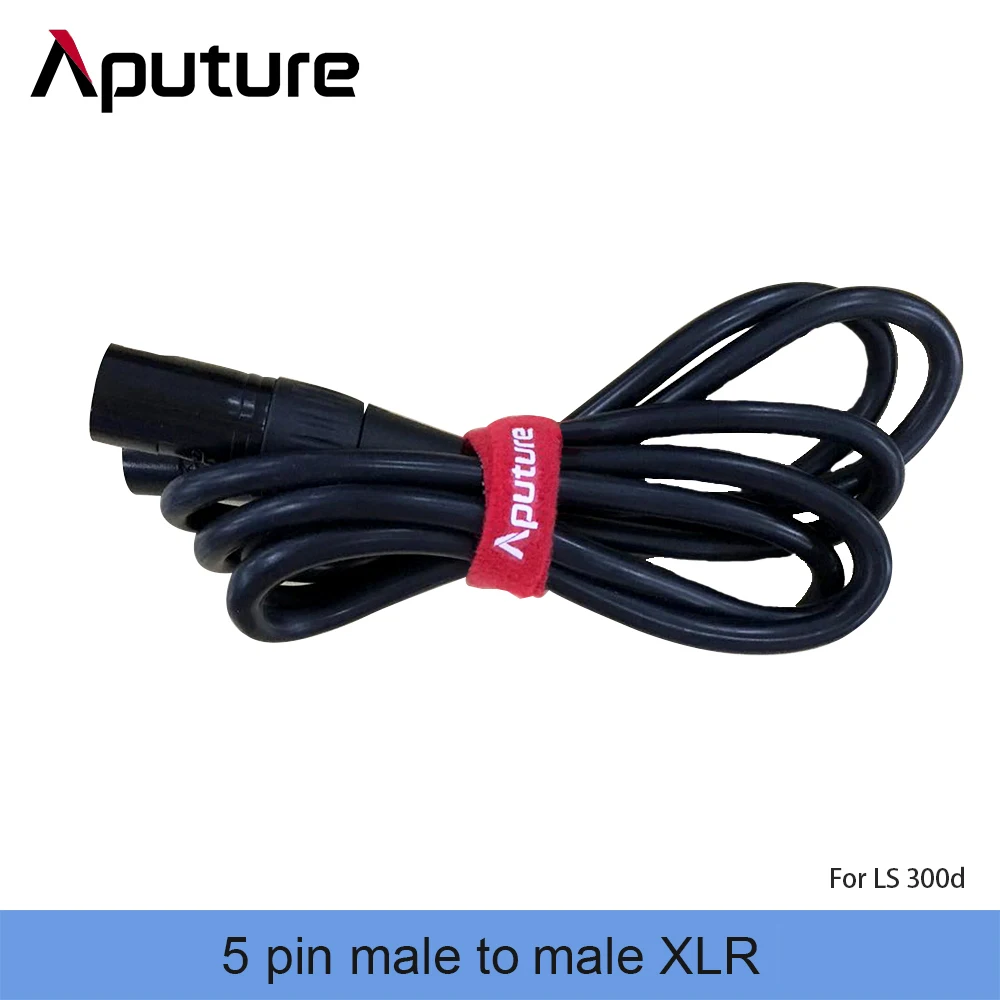 

Aputure 5 Pin Male to Male XLR for LS C300d