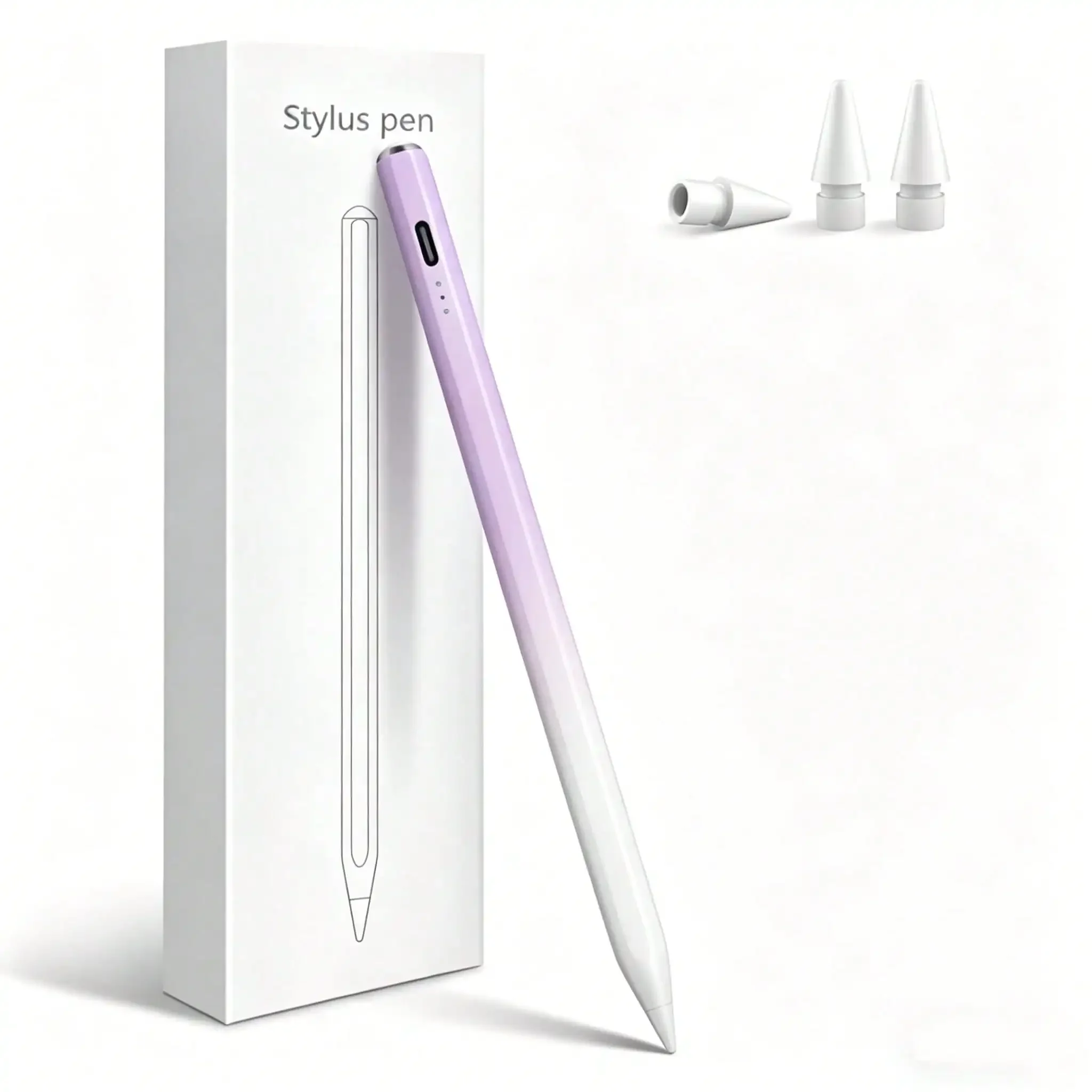 Stylus Pen for iPad 2026-2018 with 13mins Fast Charge,Tilt Sensitivity Palm Rejection Pencil for 11th (A16)/10/9/8/7/6 Gen, iPad Pro 11