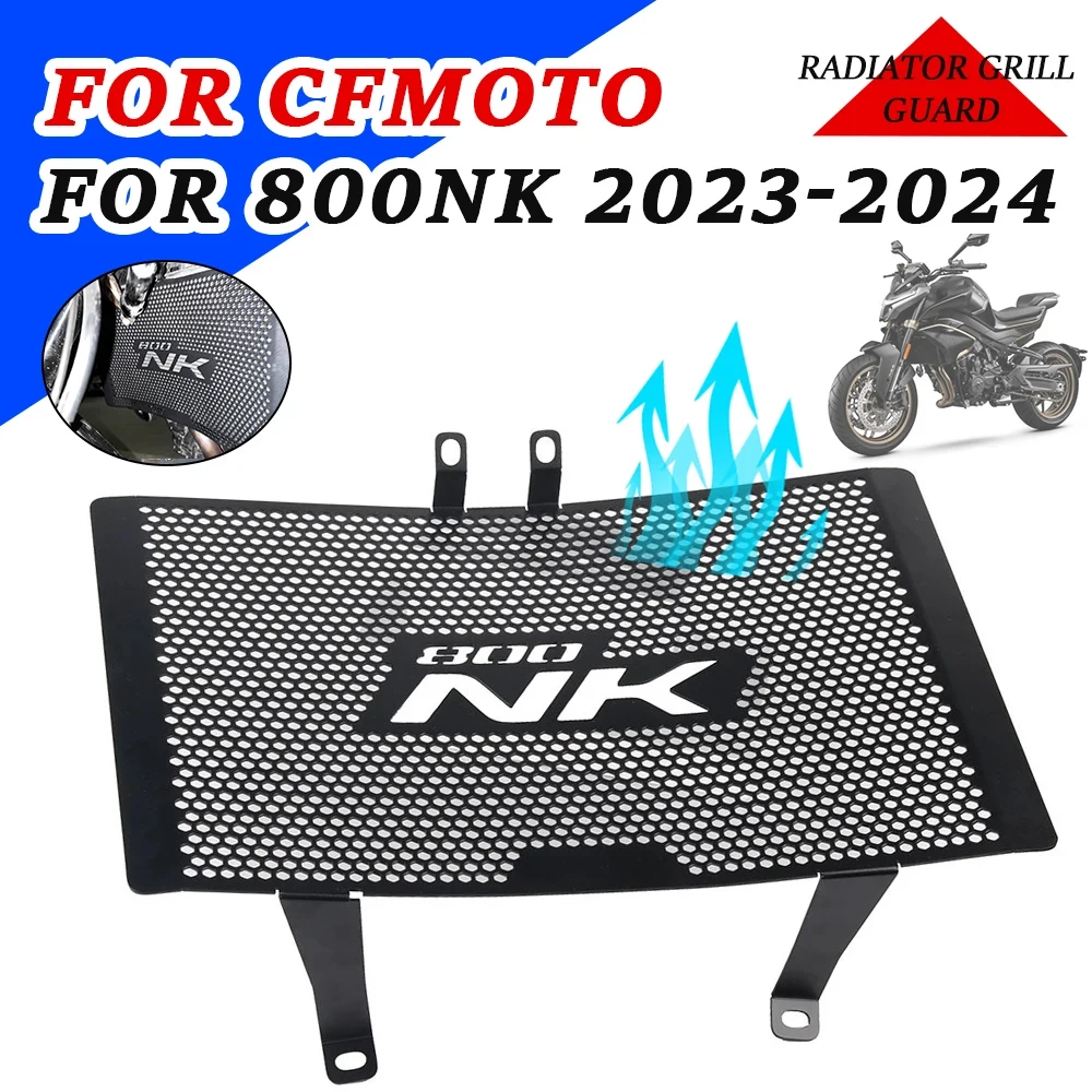 

FOR 800NK Radiator Grille Guard Motorcycle Radiator Grill Cover Protection Frame Mesh FOR CFMOTO NK800 NK 800 NK 2023 2024 Parts