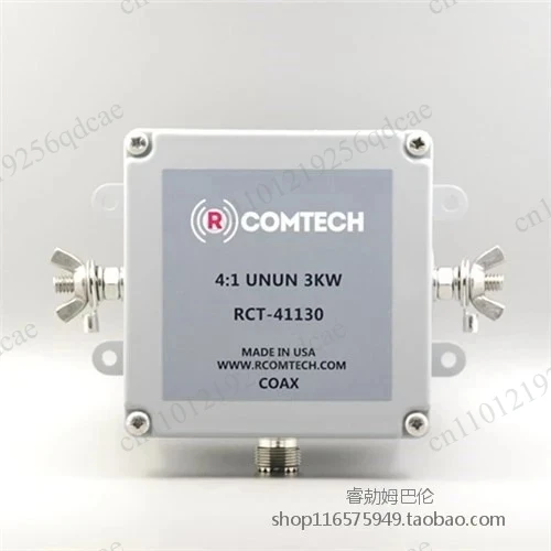 RCOMTECH RCT-41130 4:1 3kW 3000W CW/SSB HF Shortwave Antenna Balun 1.8-54MHz 160m -6m