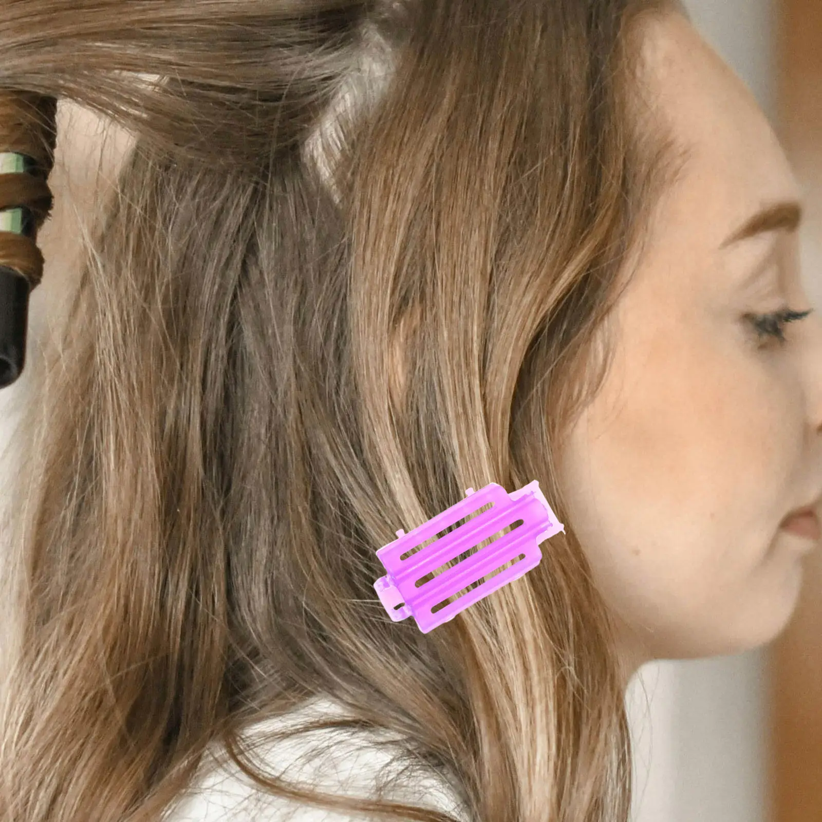 

45Pcs Resin Hair Root Ironing Clips Volumizing Hair Curler Styling Tool for Home Salon Curling Clip Hairdressing Accessories