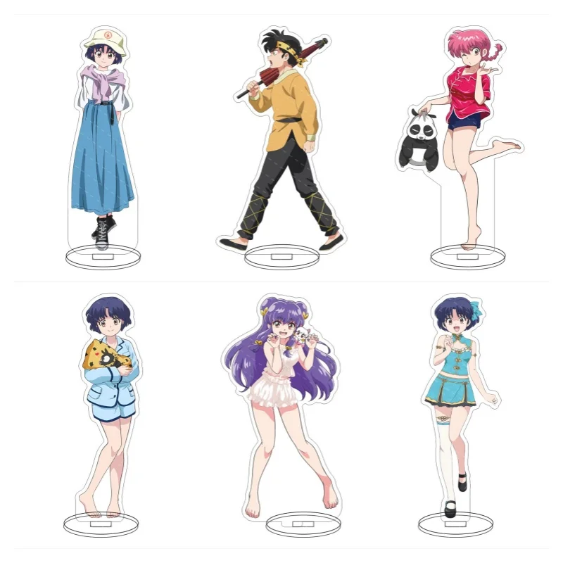 Anime caliente Ranma 1/2 Nibun No Ichi soporte acrílico modelo placa decoración escritorio figura producto exhibición amigos Fans regalo