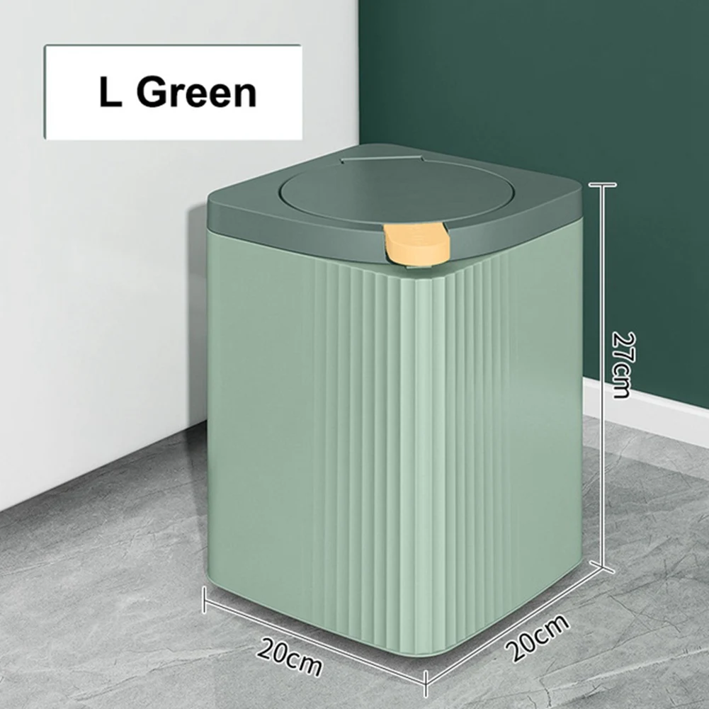 

ALIM-Household Car Trash Can Living Room Kitchen Toilet Trash Bin Desktop Waste Bins Garbage Can With Lid