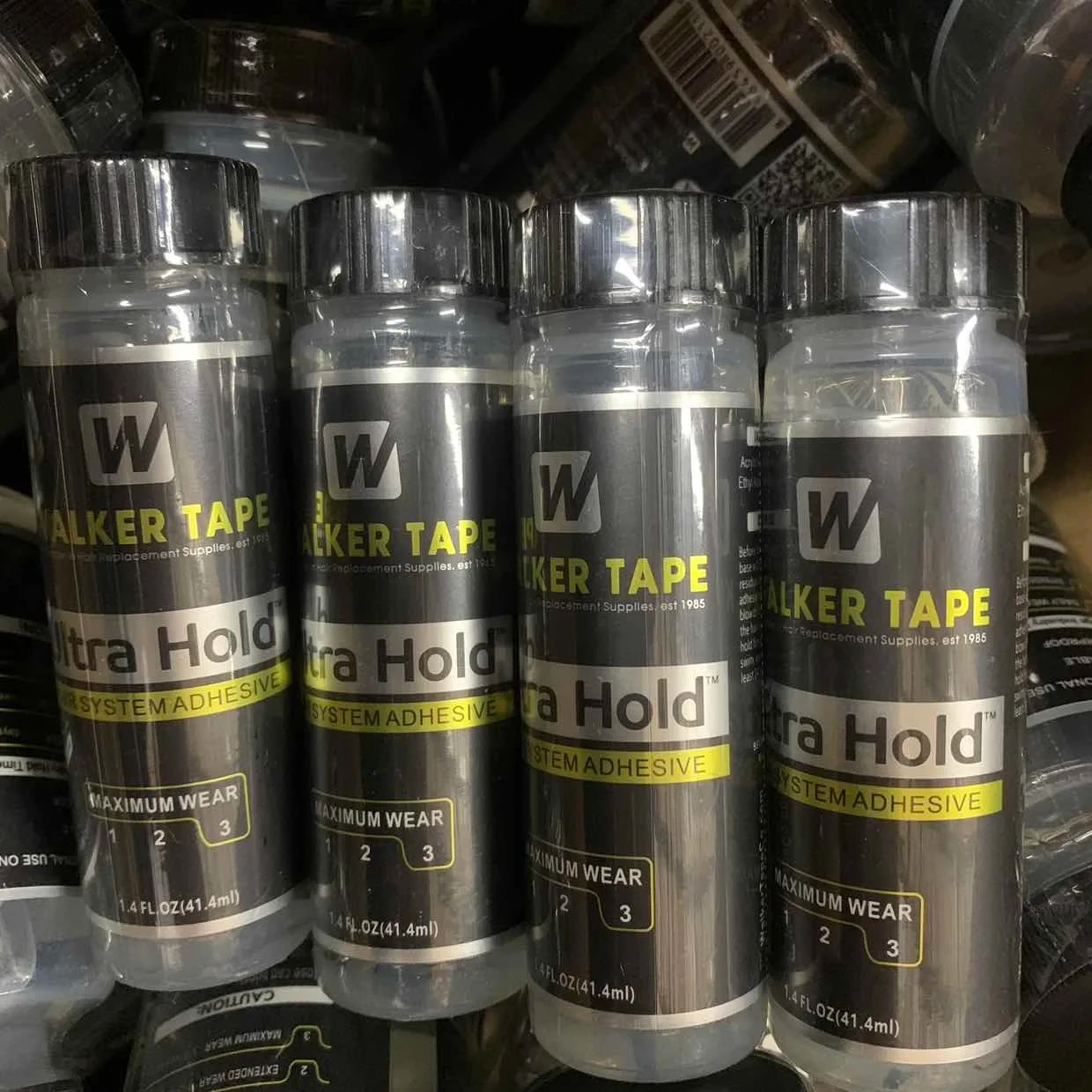 41ml Ultra Hold วิกผมลูกไม้ด้านหน้ากาว toupee กาวสําหรับ Man กาวสําหรับลูกไม้ด้านหน้ากันน้ําติดทนนาน Liquid กาวลูกไม้กาว