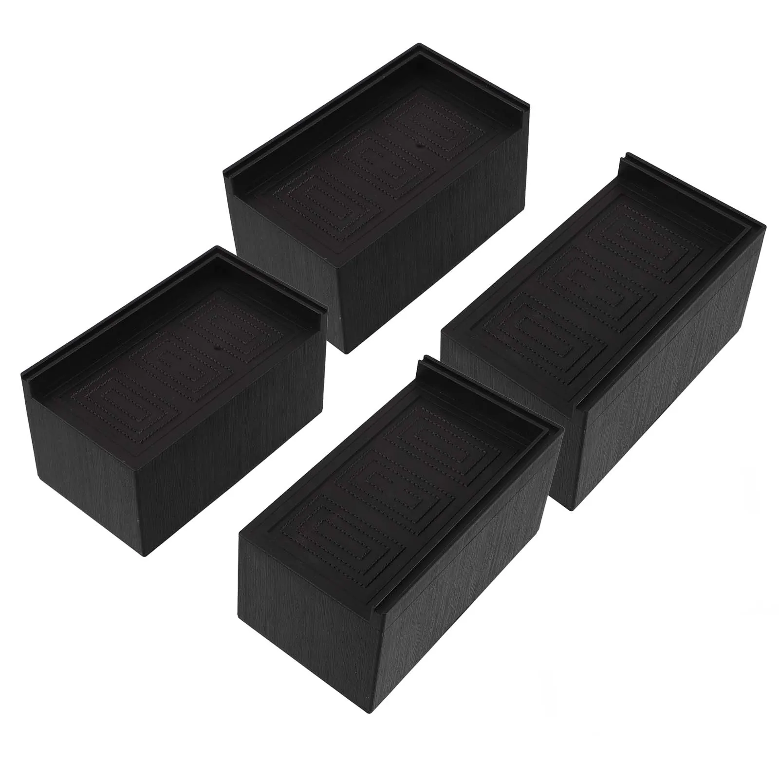 

4Pcs Furniture Rubber Feet Levelers Riser Pads for Hardwood Floor Bed Sofa Chair Leg Floor Protectors Furniture Pads