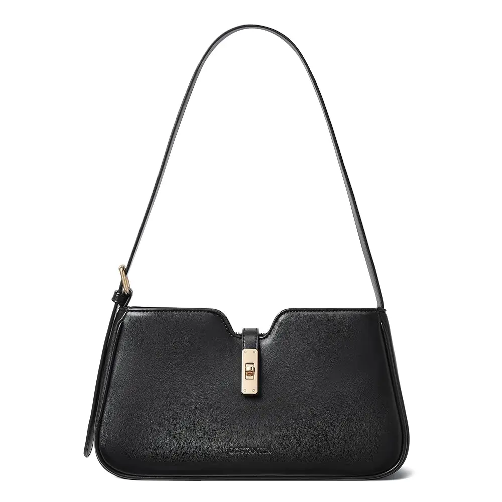 

Женская сумка через плечо, повседневная сумка-клатч из веганской кожи, стильная сумка-хобо с регулируемым ремнем для работы и путешествий