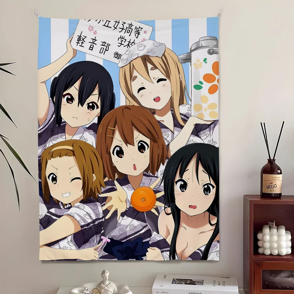 

Anime K-K-ONS ON Cute Girl Tapestry Perfect For Home&Living Bedroom Decor Wall Art Backdrop Banner