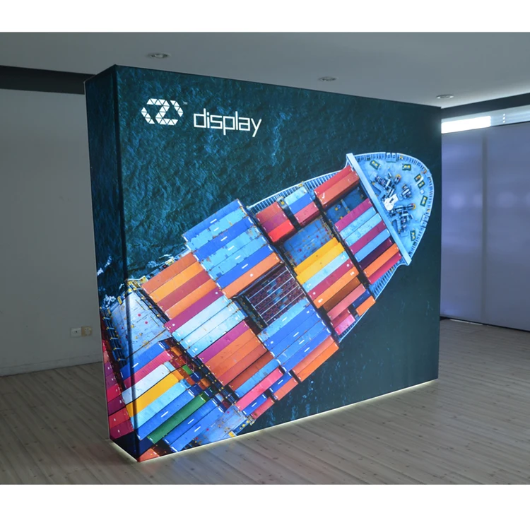 10x8ft Portable  Modular Pop up Fabric Backdrop Display Trade Shows Exhibition Stand Booth