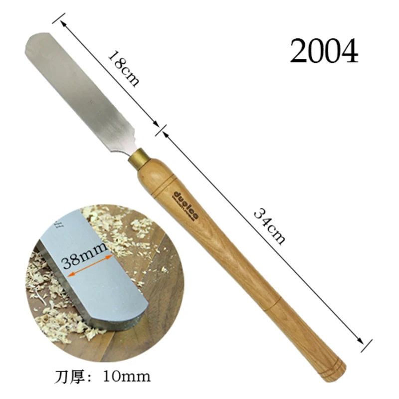 HSS 38mm Round Nose Scraper (Super Size 2004) Woodturning Gouge Tool