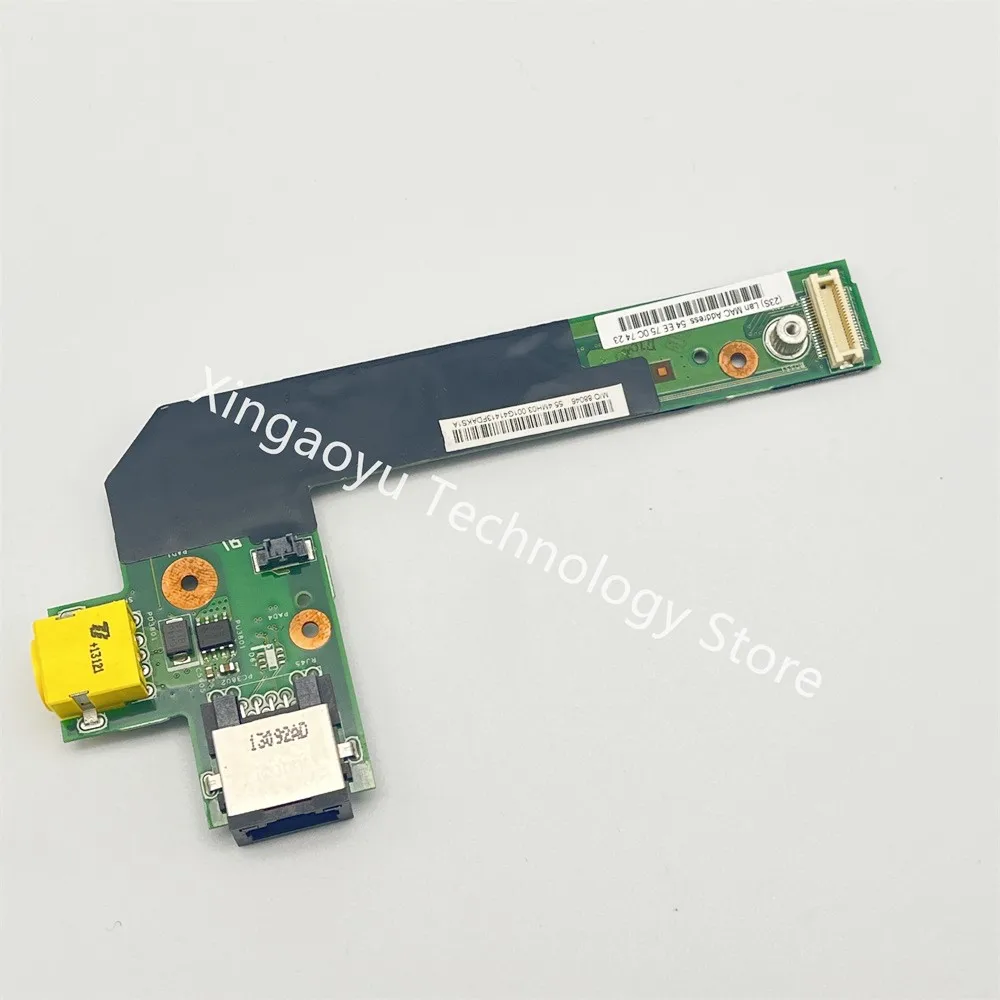 For Lenovo ThinkPad E420 E425 E520 E525 Laptop USB DC Power Jack DC-IN Charging Network Card Interface Board 55.4MH03.001