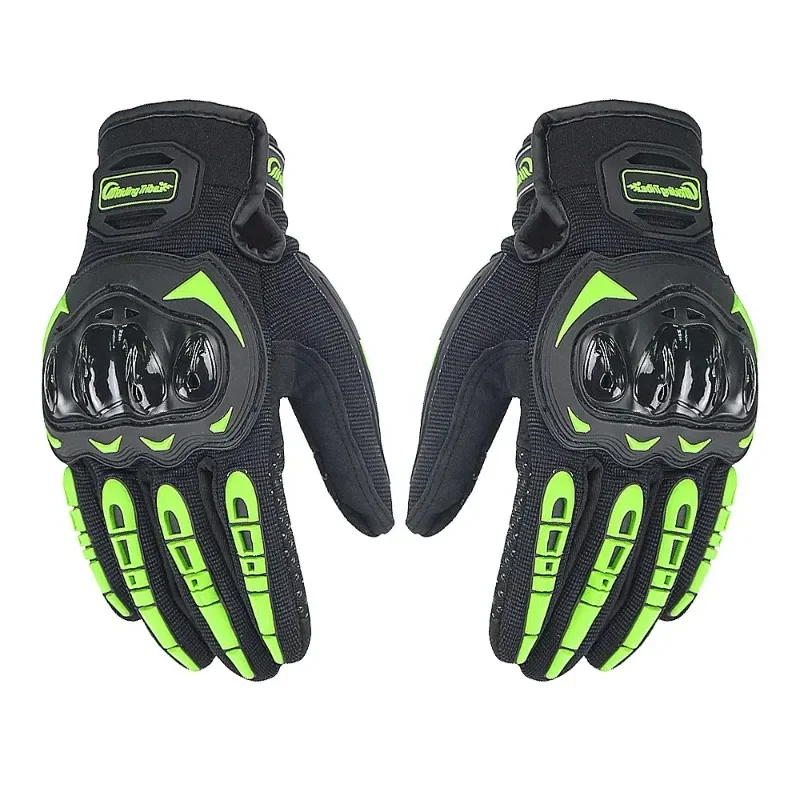 

Motorcycle Gloves Wearable Sport Full Finger Mitten Lvas Protective Gears Gant Racing