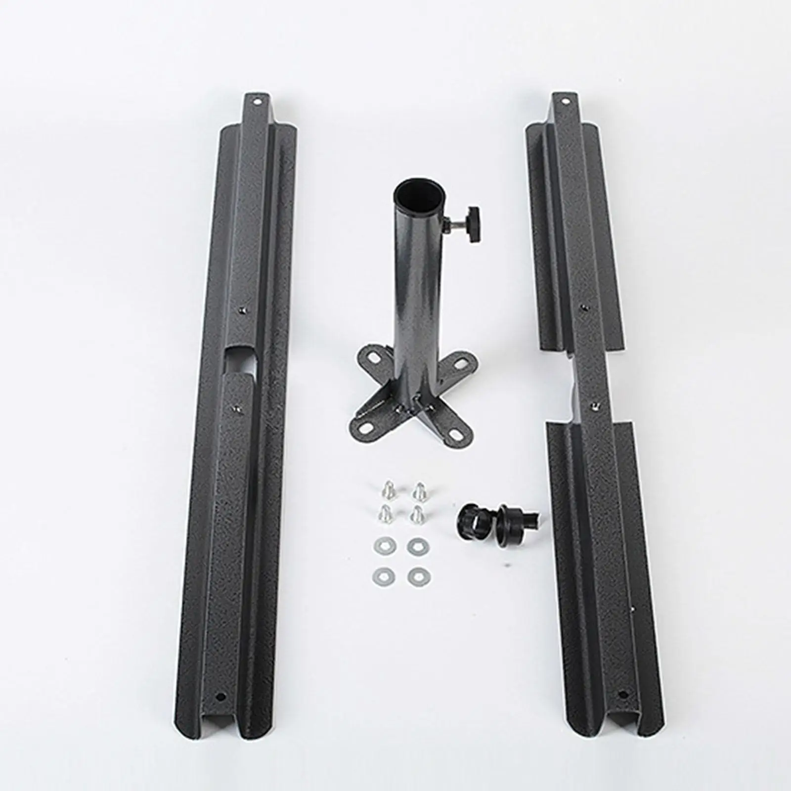 Outdoor Umbrella Base Steel Foldable Stable Parasol Sunshade Holder Garden Accessory for Beach Patio Umbrella Parts