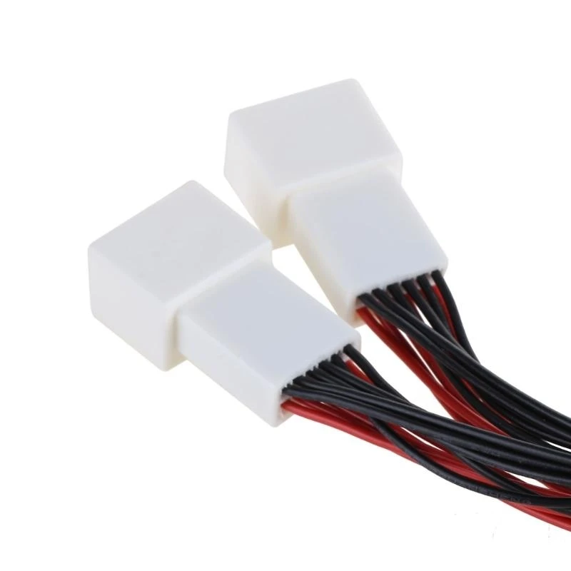 124B Y Cable Splitter Adapter 6+6 Plug for o for Navi AUX CDC Tuning for for Lexus