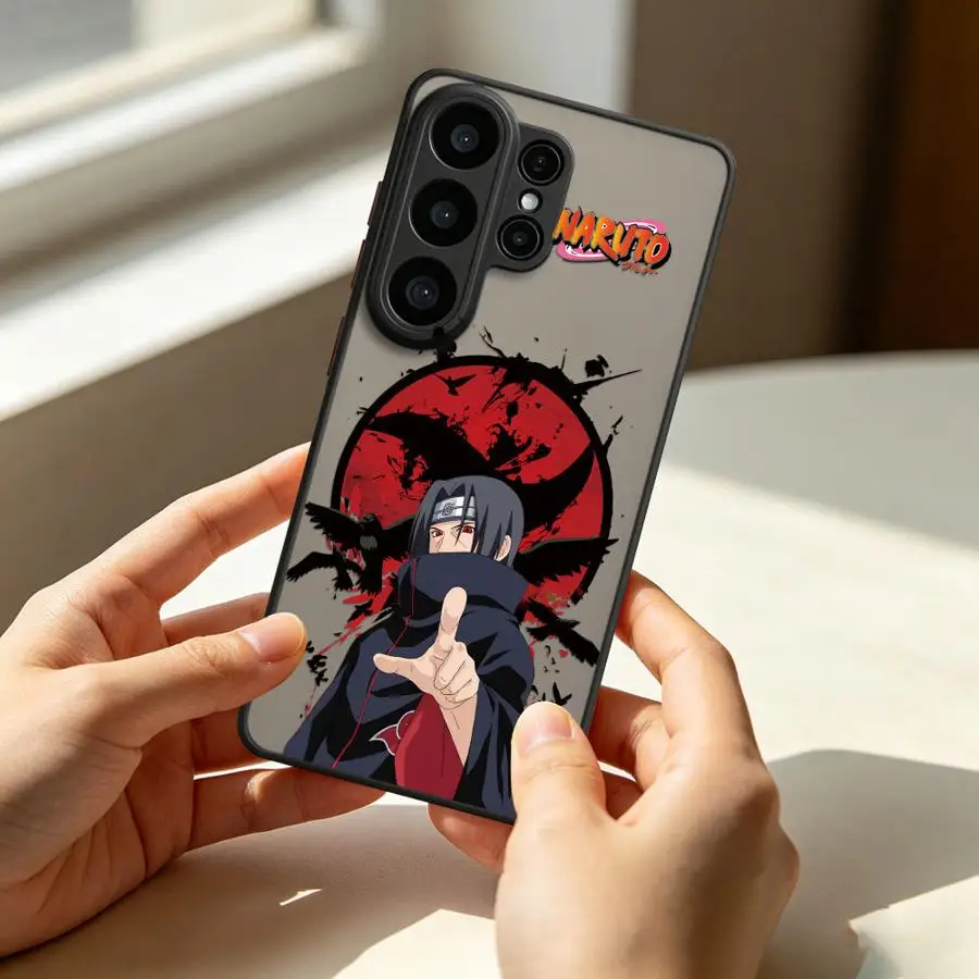Sasuke VS Itachi Funda Back Phone Cover Case for Samsung Galaxy S26 S24 Plus S22 S20 FE S23 FE S25 Ultra S21 Note 20 Ultra 10+