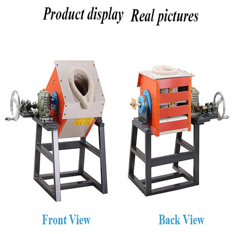 50kg 100kg 150kg 200kg Small Induction Melting Furnace for Copper/aluminum/steel/iron