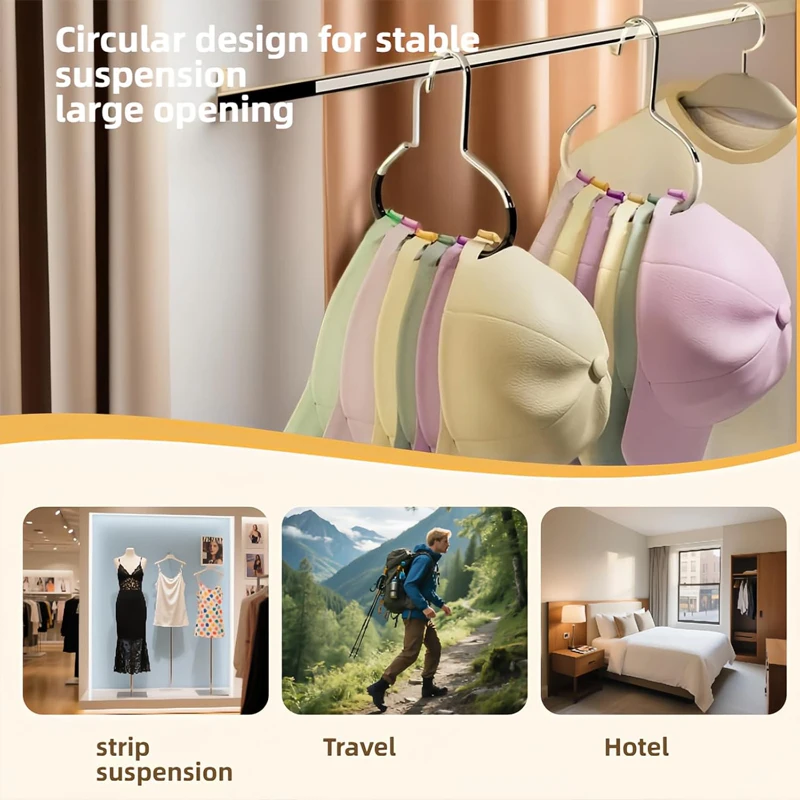 متعددة الاستخدامات الشماعات للربطات جولة هوك القبعات والأوشحة أكياس الصلب قوي دائم قبعة شماعات تخزين هوك وشاح منشفة رف معلق