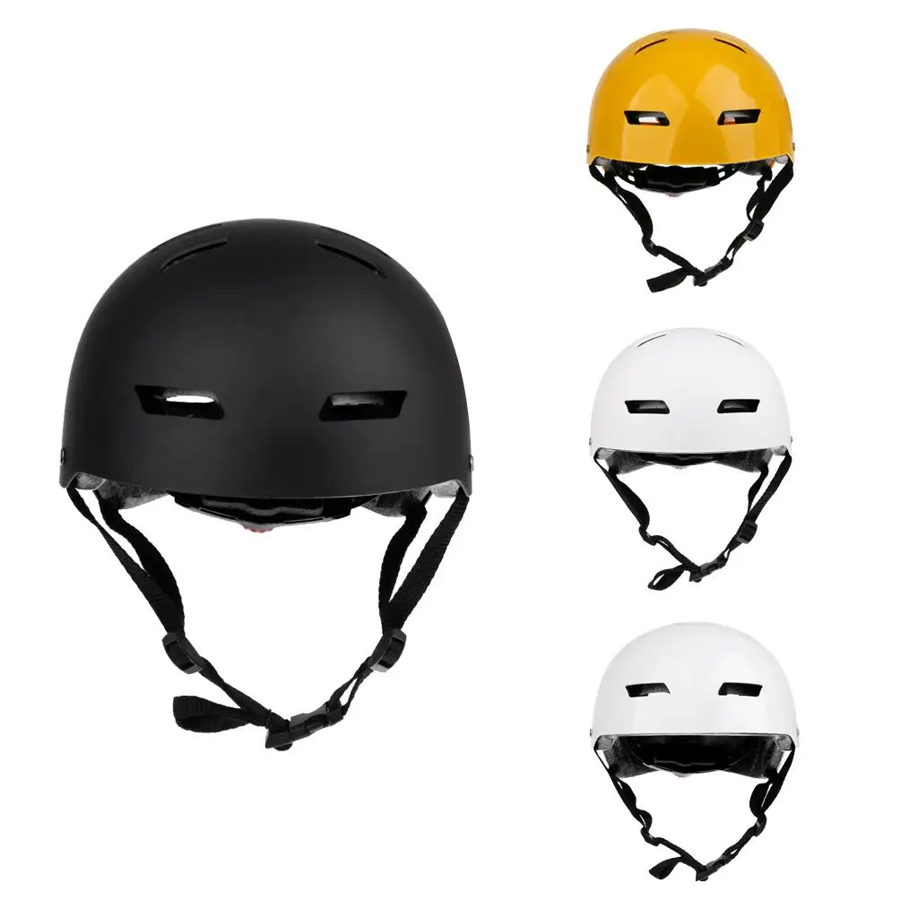 Adjustable Safety Helmet with Ear Protectors for Cycling Roller Skating Hip Hop Outdoor Use