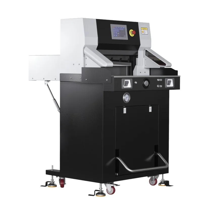 Heavy-Duty Hydraulic Programmable Cutting Machine, Blade, Fully Automatic LCD Document Cutter, Silent Paper Cutter