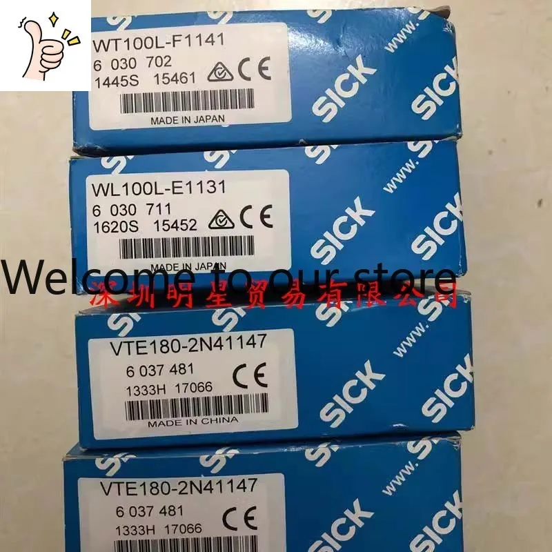 Germany SICK Photoelectric Switch WL100L-E1131 Photoelectric Sensor Original Genuine Fake One Penalty Ten
