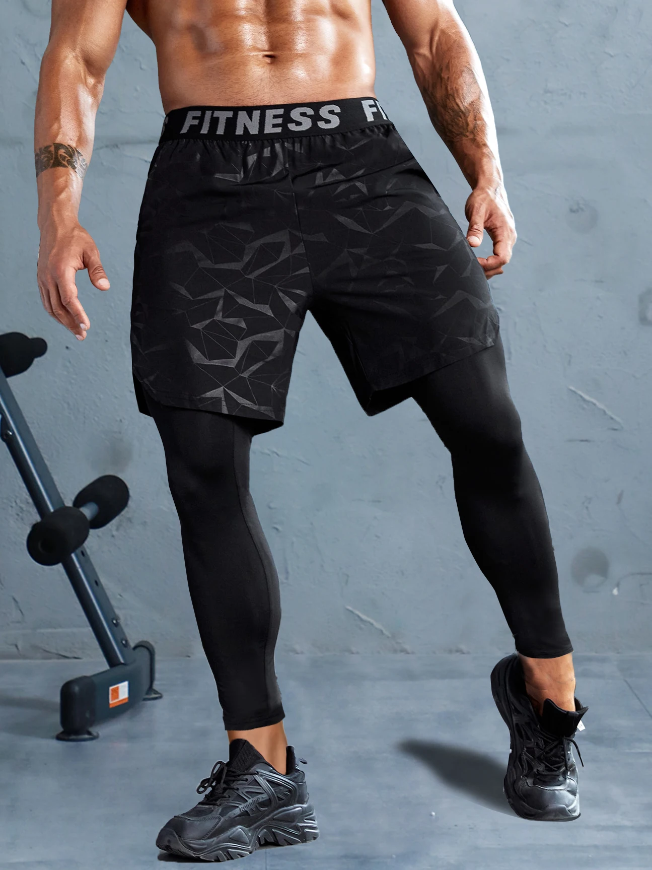 남성용 스포츠 바지, 투인원