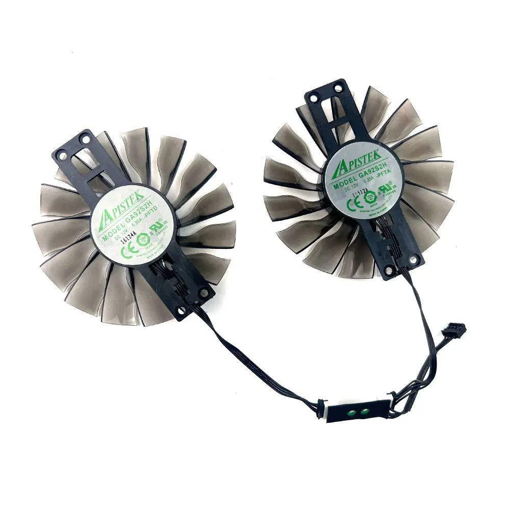 NOVO Ventilador de Resfriamento para Placa de Vídeo Palit MAXSUN JETSTREAM GTX970 GTX960 GTX980 4G / GTX980TI 90MM 4PIN GA92S2H