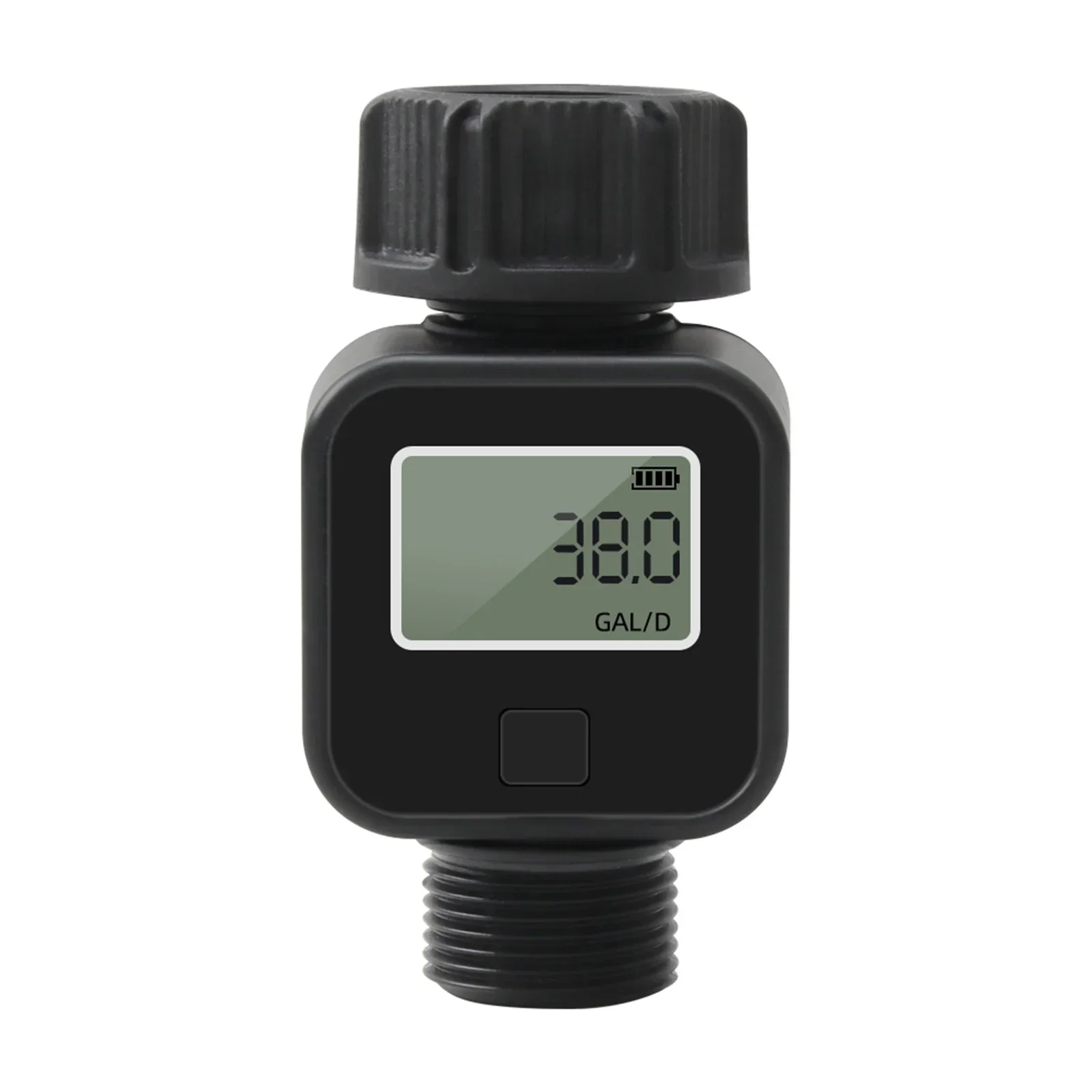 Fitment IPX Waterproof LCD Display Flowing Meter Four Water Measurements High Accuracy Day Average Water Usage