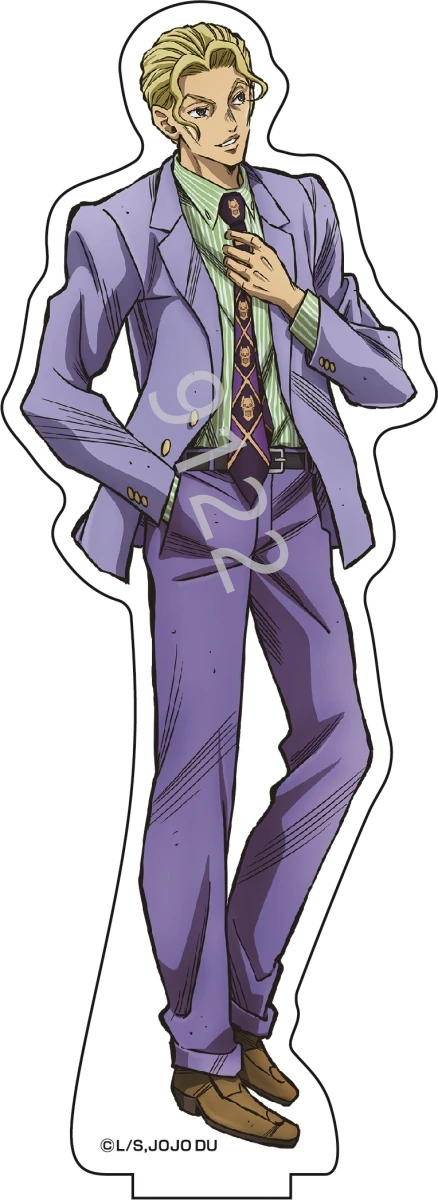 Battle Anime JoJo's Bizarre Adventure Acrylic Stand Figure Stand Plate Cosplay Prop Decor Cartoons Present Fans Birthday Gifts