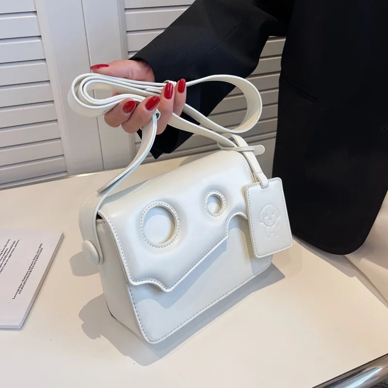 Summer Fashion Cartoon Small Square Bag Women\'s Bag Cartoon Cheese Messenger Bag Cortex Waterproof Fashionable Cute Side Bag