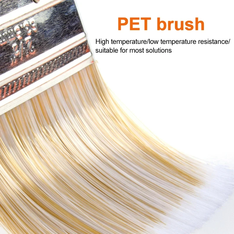 Home Improvement Special Wall Paint Brush Home Decorative Oil Painting Brush Tools ABS Handle PET Soft Bristles Cleaning Brush