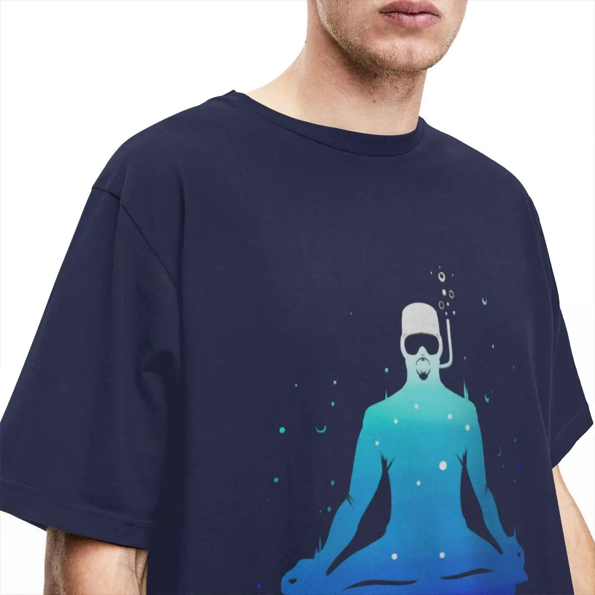 Freediver Namaste Dive Accessories T-Shirt Men Women Freedive Scuba Diving Tee Shirt